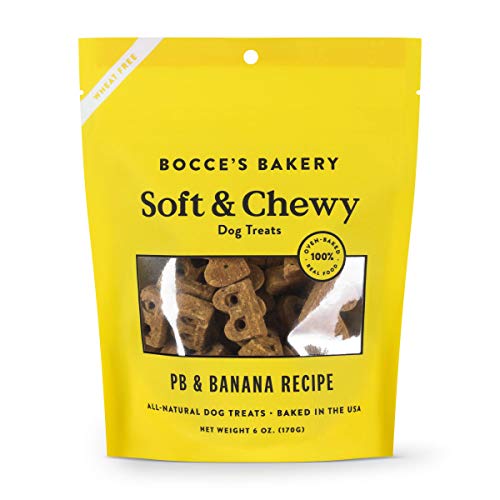 Bocce's Bakery PB & Banana Recipe Soft & Chewy Dog Treats
