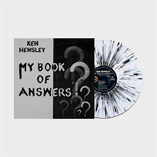 Ken Hensley/My Book Of Answers (White w/ Black Splatter Vinyl)@LP