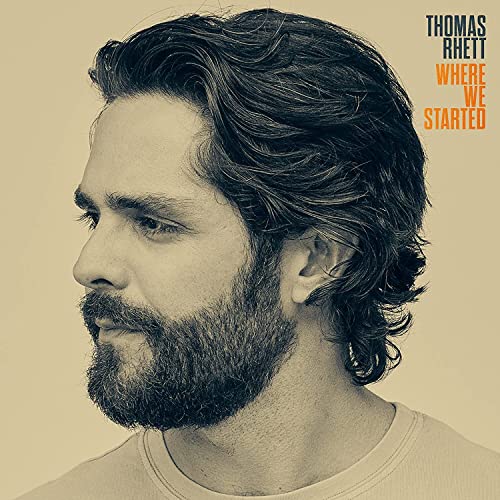 Thomas Rhett/Where We Started (Black w/Gold Swirl Vinyl)@2LP