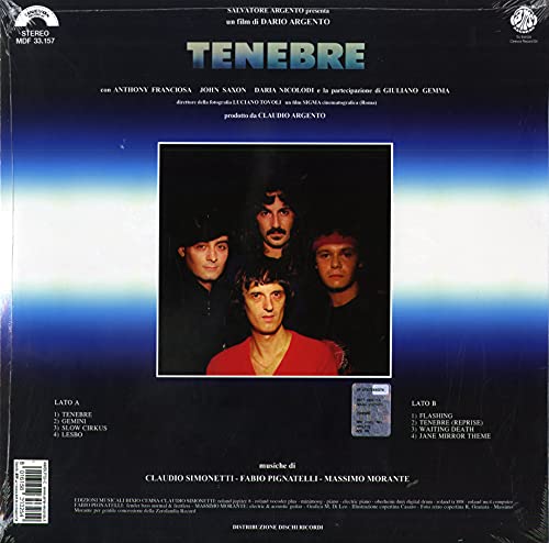 Goblin/Tenebre / O.S.T. (clear vinyl)