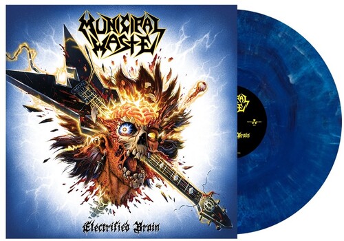 Municipal Waste/Electrified Brain (Blue Marble Vinyl)