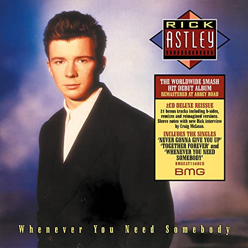 Rick Astley/Whenever You Need Somebody@2CD