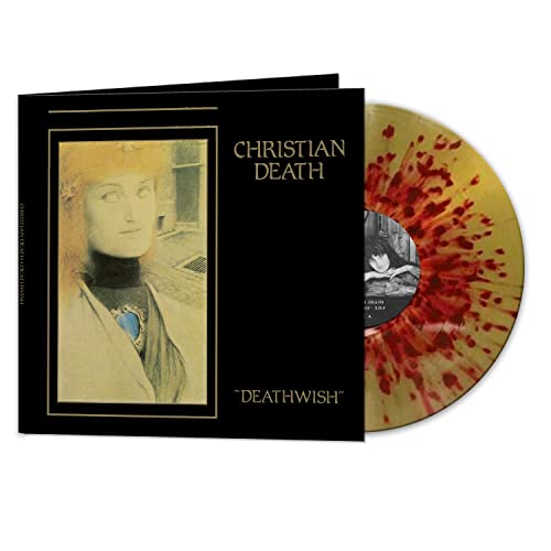 Christian Death/Deathwish (Red & Gold Splatter