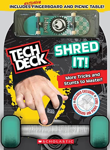 Rebecca Shapiro/Shred It! (Tech Deck Guidebook)@Gnarly Tricks to Grind, Shred, and Freestyle!