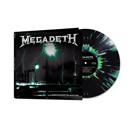 Megadeth/Unplugged In Boston (Green & Black Splatter Vinyl)@Amped Exclusive