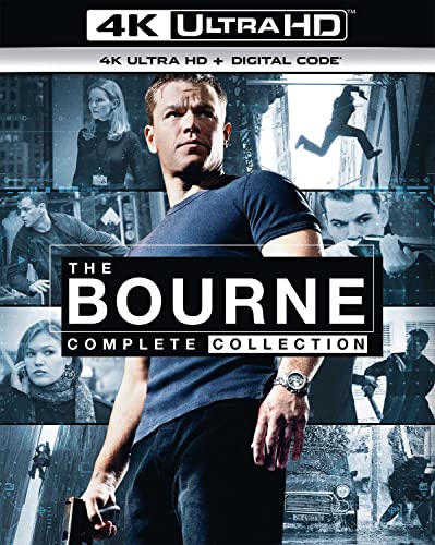 Bourne Complete Collection/Bourne Complete Collection@4K-UHD/Digital/6 Disc@PG13