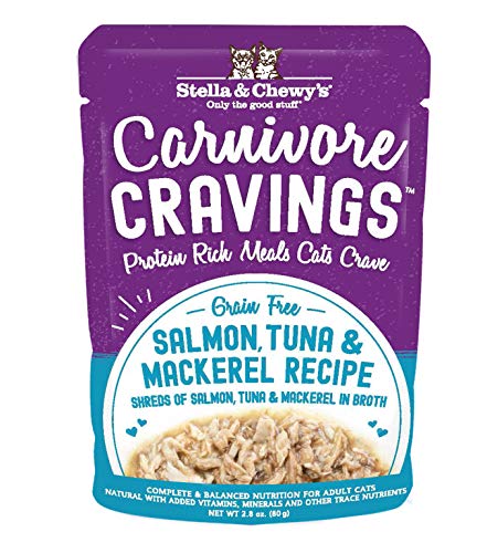 Stella & Chewy's Carnivore Cravings Salmon, Tuna & Mackerel Recipe