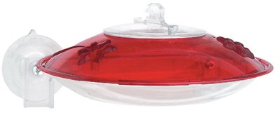 Droll Yankees® Window Hummer 3 Red Hummingbird Feeder