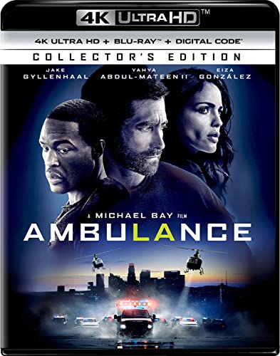 Ambulance/Gyllenhaal/Abdul-Mateen/Gonzalez@4KUHD/Blu-Ray/Digital@R