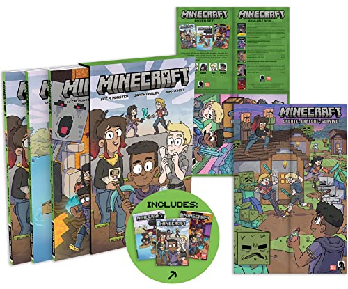 Sf? R. Monster Minecraft Boxed Set (graphic Novels) 