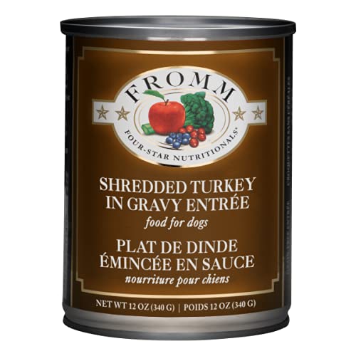 Fromm Shredded Turkey in Gravy Entrée Food for Dogs