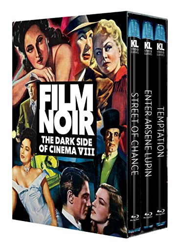 Film Noir-Dark Side Of Cinema Viii/Film Noir-Dark Side Of Cinema Viii@NR@Blu-Ray/Street/Enter/Temptation/B&W