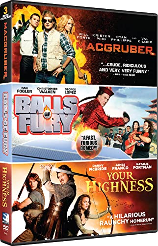 Macgruber/Your Highness/Balls Of Fury/Triple Feature@R@DVD
