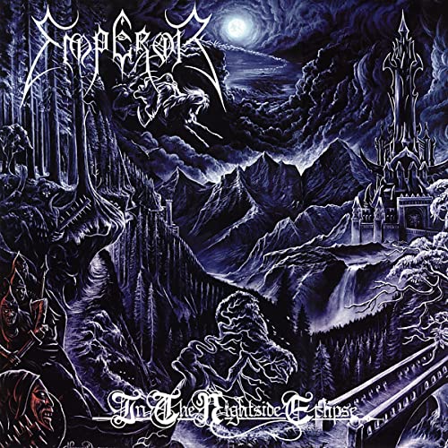 Emperor/In The Nightside Eclipse (White/Blue Swirl Vinyl)@Half-Speed@LP