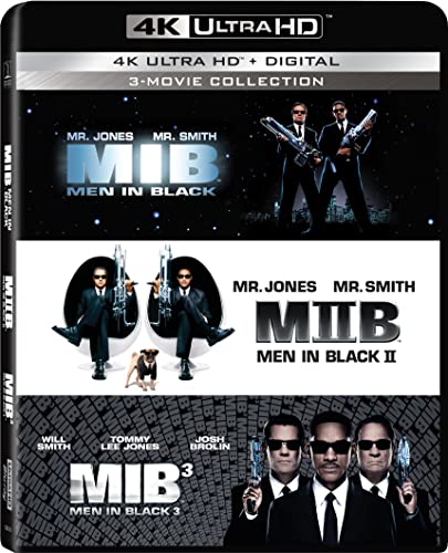 Men In Black/3 Movie Collection@4KUHD@PG13