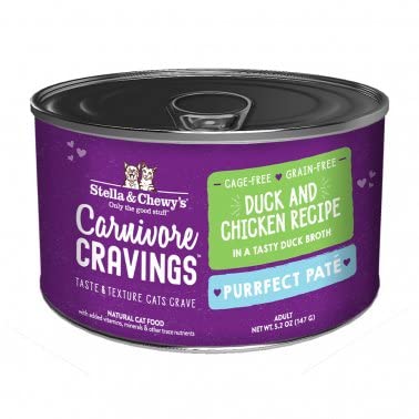 Stella & Chewy's Carnivore Cravings Purrfect Paté Chicken & Tuna Recipe Canned Cat Food