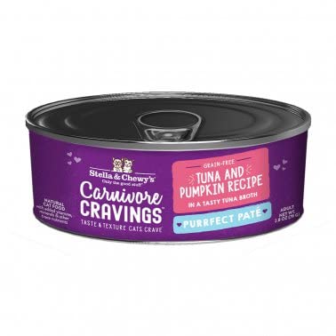 Stella & Chewy's Carnivore Cravings Purrfect Paté Tuna & Pumpkin Recipe Canned Cat Food