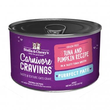 Stella & Chewy's Carnivore Cravings Purrfect Paté Tuna & Pumpkin Recipe Canned Cat Food