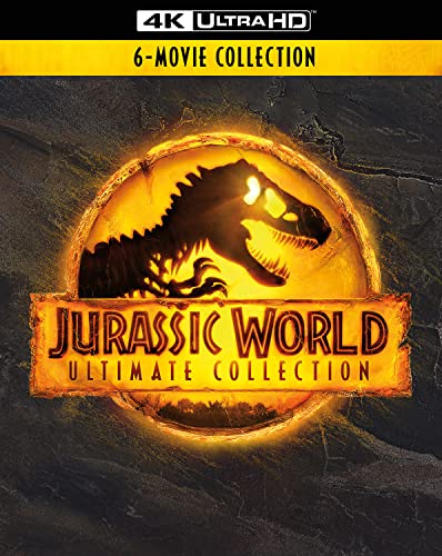 Jurassic World 6-Movie Collection/Jurassic World 6-Movie Collection@PG13@4K-UHD/Blu-Ray/Digital/12 Disc