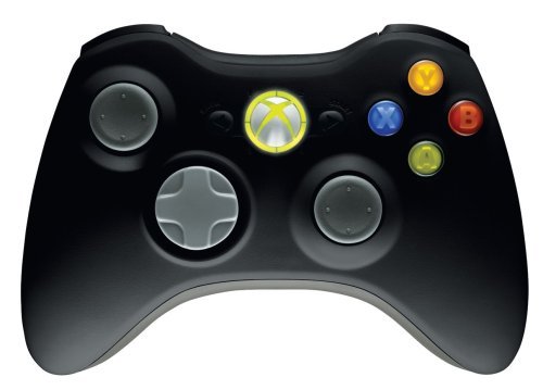 Xbox 360 Accessory/Wireless Controller@Black