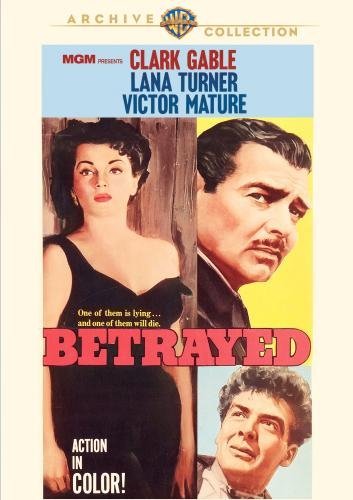 Betrayed (1954)/Gable/Turner/Mature@Dvd-R@Nr