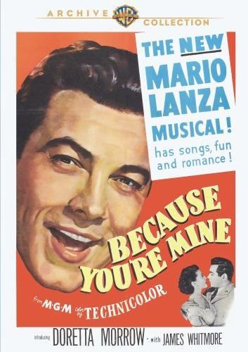 Because You'Re Mine/Lanza/Morrow/Whitmore@Dvd-R@Nr