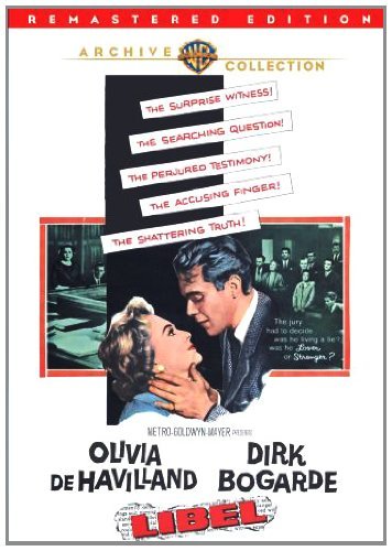 Libel (Remastered)/De Havilland/Bogarde/Massie@Bw/Ws/Dvd-R@Nr