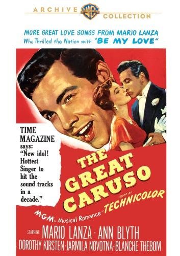 Great Caruso/Lanza/Blyth@DVD MOD@This Item Is Made On Demand: Could Take 2-3 Weeks For Delivery