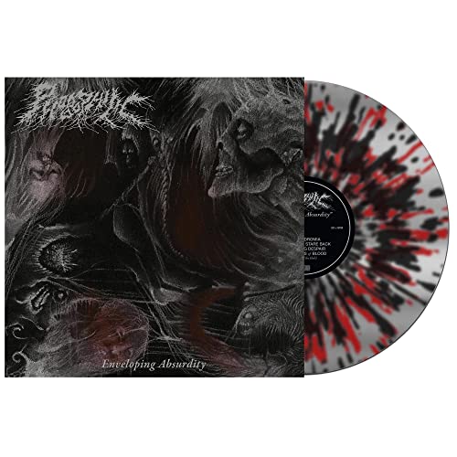 Phobophilic/Enveloping Absurdity (Silver w/ Black & Red Splatter Vinyl)
