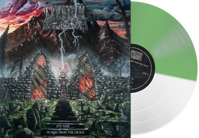 Undeath/It's Time...To Rise From The Grave (Clear & Green Split Vinyl)