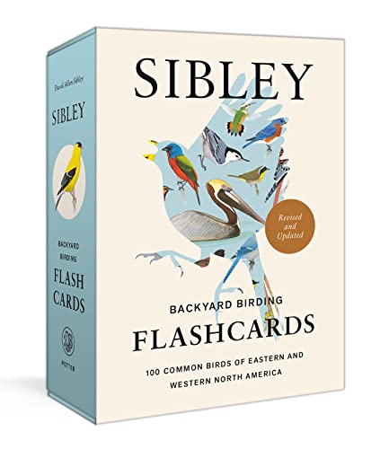 Sibley Backyard Birding Flashcards/100 Common Birds of Eastern and Western North America