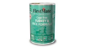 FirstMate Grain Friendly Canned Dog Food, Turkey & Rice, 12.2-oz-