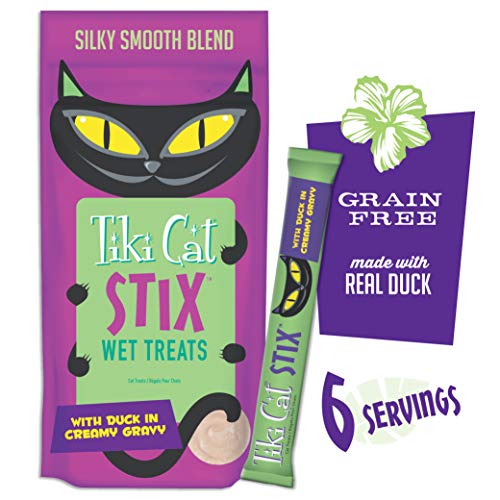 Tiki Cat® Stix™ Wet Treats for Cats-Duck
