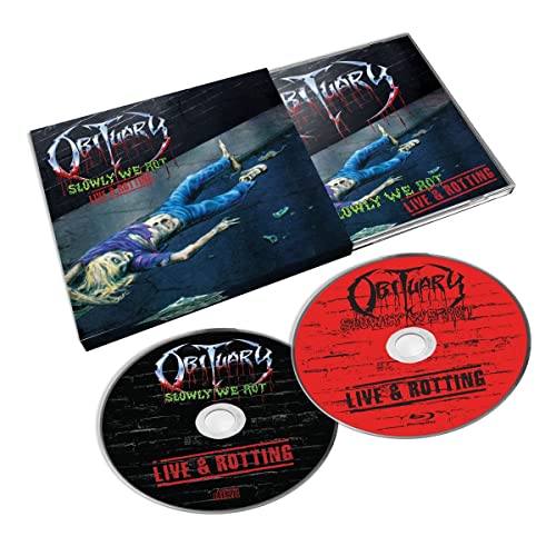 Obituary/Slowly We Rot - Live And Rotting CD/Blu-Ray
