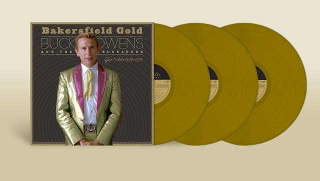 Buck Owens/Bakersfield Gold: Top 10 Hits 1959–1974 (Gold Vinyl)@3LP