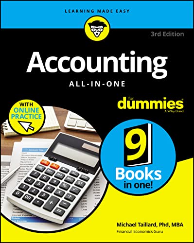 Michael Taillard Accounting All In One For Dummies (+ Videos And Qu 0003 Edition; 