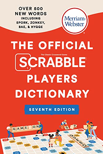 Merriam Webster The Official Scrabble(r) Players Dictionary 0007 Edition; 