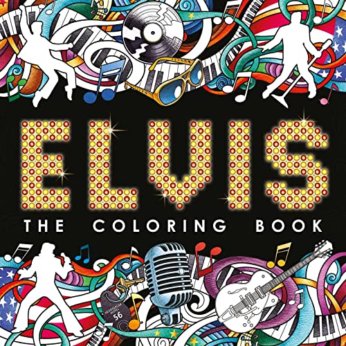 Igloobooks Elvis The Coloring Book Adult Coloring Book 