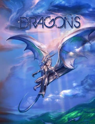 Coloring Books/Dragons@ Adult Coloring Book: Large, Stress Relieving, Rel