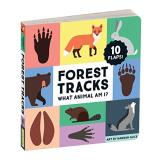 Mudpuppy Forest Tracks What Animal Am I? Lift The Flap Board Book 