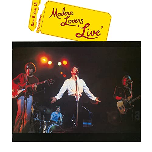 Jonathan Richman & The Modern Lovers/Modern Lovers Live (Yellow Vinyl)