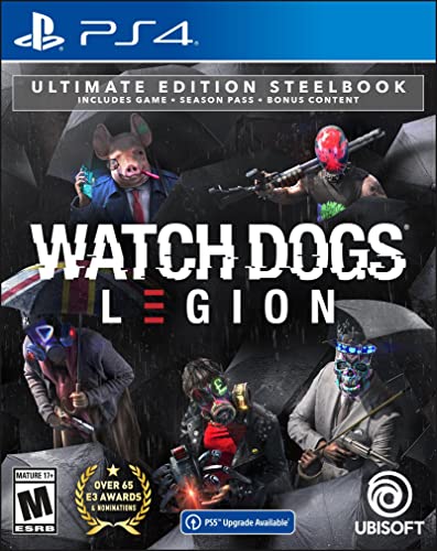 PS4/Watchdogs Legion: Ultimate Steelbook Edition