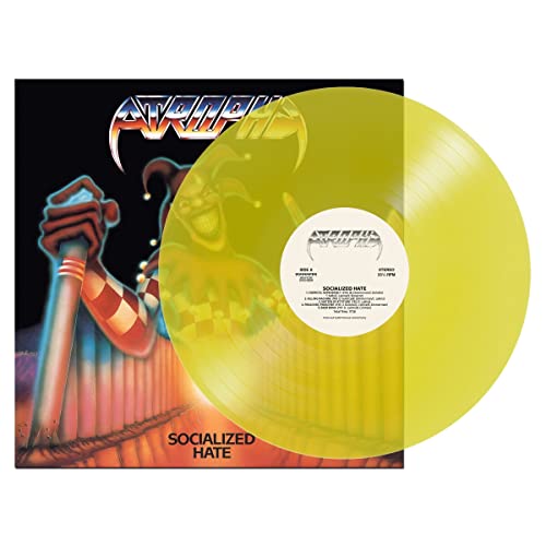 Atrophy/Socialized Hate (Clear Yellow Vinyl)