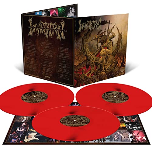 Incantation/Tricennial Of Blasphemy (Blood Red Vinyl)@3LP