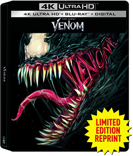 Venom (Steelbook)/Hardy/Williams@4KUHD@PG13