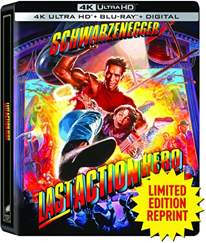 The Last Action Hero (Steelbook)/Schwarzenegger/O'Brien@4KUHD@PG13