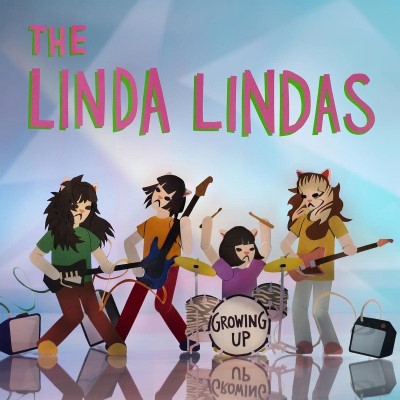 Linda Lindas/Growing Up (Specialty Clear w/ Blue Pink Vinyl)@Amped Exclusive