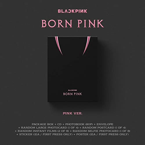 BLACKPINK/BORN PINK (Standard CD Boxset–Version A-PINK)