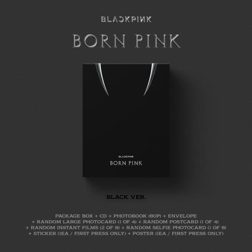 BLACKPINK/BORN PINK [Standard CD Boxset – Version B / BLACK]