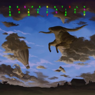 Disq/Desperately Imagining Someplace Quiet (INDIE EXCLUSIVE, HALF GREEN HALF BLUE VINYL)@w/ download card